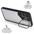 White Carbon Fiber Specialty Texture Material Galaxy S25 Kickstand Case