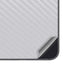 White Carbon Fiber Specialty Texture Material Galaxy S25 Skin