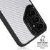 White Carbon Fiber Specialty Texture Material Galaxy S26 Kickstand Case