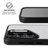 White Carbon Fiber Specialty Texture Material Galaxy S26 Plus Kickstand Case