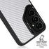 White Carbon Fiber Specialty Texture Material Galaxy S26 Plus Kickstand Case