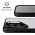 White Carbon Fiber Specialty Texture Material Galaxy S26 Ultra Kickstand Case