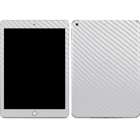 White Carbon Fiber Specialty Texture Material Apple iPad Skin