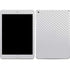 White Carbon Fiber Specialty Texture Material Apple iPad Skin