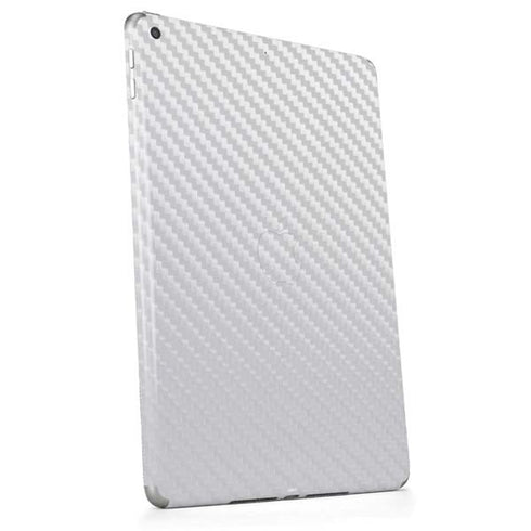 White Carbon Fiber Specialty Texture Material Apple iPad Skin