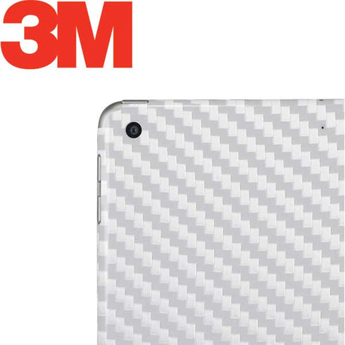 White Carbon Fiber Specialty Texture Material Apple iPad Skin