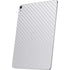 White Carbon Fiber Specialty Texture Material Apple iPad Air Skin