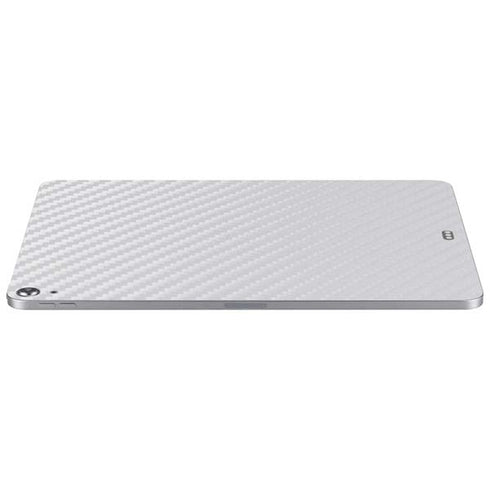 White Carbon Fiber Specialty Texture Material Apple iPad Air Skin