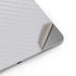White Carbon Fiber Specialty Texture Material Apple iPad Air Skin