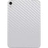 White Carbon Fiber Specialty Texture Material Apple iPad Mini Skin