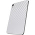 White Carbon Fiber Specialty Texture Material Apple iPad Mini Skin