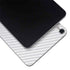 White Carbon Fiber Specialty Texture Material Apple iPad Mini Skin