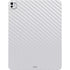 White Carbon Fiber Specialty Texture Material iPad Pro 13in M4 (2024) Skin