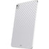 White Carbon Fiber Specialty Texture Material iPad Pro 13in M4 (2024) Skin