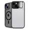 White Carbon Fiber Specialty Texture Material iPhone 13 Kickstand Case