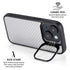 White Carbon Fiber Specialty Texture Material iPhone 13 Kickstand Case