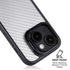 White Carbon Fiber Specialty Texture Material iPhone 13 Kickstand Case