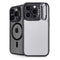White Carbon Fiber Specialty Texture Material iPhone 13 Pro Max Kickstand Case