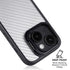 White Carbon Fiber Specialty Texture Material iPhone 14 Kickstand Case