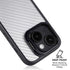 White Carbon Fiber Specialty Texture Material iPhone 14 Plus Kickstand Case