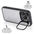 White Carbon Fiber Specialty Texture Material iPhone 14 Pro Kickstand Case