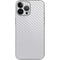 White Carbon Fiber Specialty Texture Material iPhone 15 Pro Max Skin