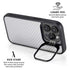 White Carbon Fiber Specialty Texture Material iPhone 16 Pro Kickstand Case