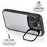 White Carbon Fiber Specialty Texture Material iPhone 16 Pro Max Kickstand Case