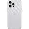 White Carbon Fiber Specialty Texture Material iPhone 16 Pro Max Skin