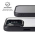 White Carbon Fiber Specialty Texture Material iPhone 16e Kickstand Case