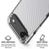 White Carbon Fiber Specialty Texture Material iPhone 17 Air Clear Case