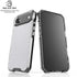 White Carbon Fiber Specialty Texture Material iPhone 17 Air Clear Case