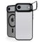 White Carbon Fiber Specialty Texture Material iPhone 17 Air Kickstand Case