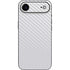 White Carbon Fiber Specialty Texture Material iPhone 17 Air Skin