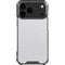 White Carbon Fiber Specialty Texture Material iPhone 17 Pro Max Clear Case