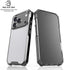 White Carbon Fiber Specialty Texture Material iPhone 18 Pro Clear Case
