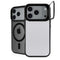 White Carbon Fiber Specialty Texture Material iPhone 18 Pro Kickstand Case