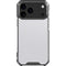 White Carbon Fiber Specialty Texture Material iPhone 18 Pro Max Clear Case