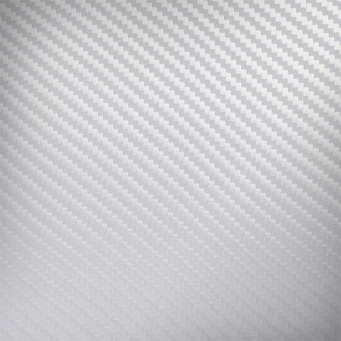 White Carbon Fiber Specialty Texture Material MacBook Skins