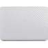White Carbon Fiber Specialty Texture Material Apple MacBook Pro 16-inch Skin