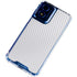 White Carbon Fiber Specialty Texture Material Moto G 5G (2024) Clear Case