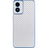 White Carbon Fiber Specialty Texture Material Moto G Play 4G (2024) Skin
