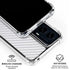 White Carbon Fiber Specialty Texture Material Moto G Power 5G (2024) Clear Case