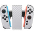 White Carbon Fiber Specialty Texture Material Nintendo Switch 2 (2025) Joy-Con Controller Skin