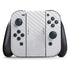 White Carbon Fiber Specialty Texture Material Nintendo Skins
