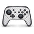 White Carbon Fiber Specialty Texture Material Nintendo Skins