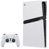 White Carbon Fiber Specialty Texture Material PS5 Pro Bundle Skin