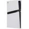 White Carbon Fiber Specialty Texture Material PS5 Pro Console Skin