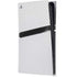 White Carbon Fiber Specialty Texture Material PS5 Pro Console Skin