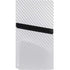 White Carbon Fiber Specialty Texture Material PS5 Pro Disk Bundle Skin